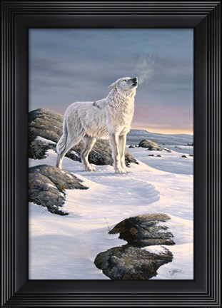 Framed Artic Song Print