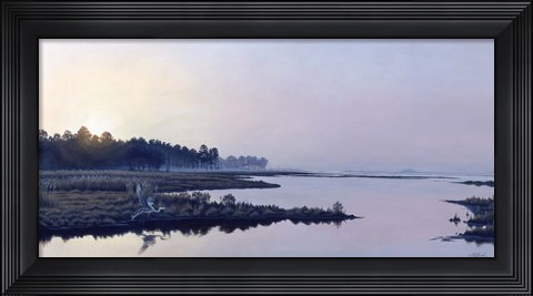 Framed Blackwater Sunrise Print