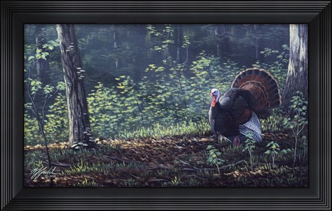 Framed June Strut Print