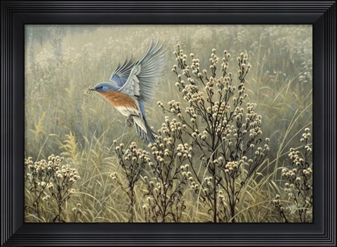 Framed October Meadow Print