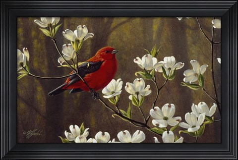 Framed Spring Light Print