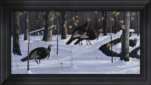 Framed Windfall Crossing Print