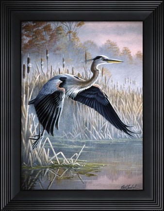 Framed Secluded Cove Print