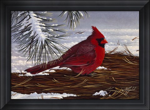Framed Under The Pine Print