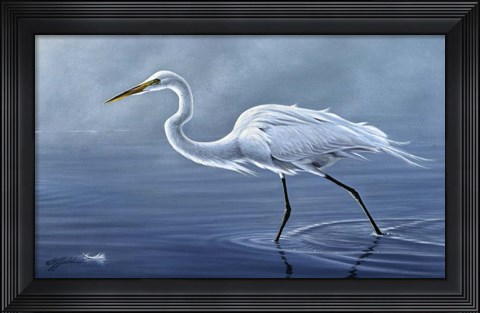 Framed Walking The Edge Print