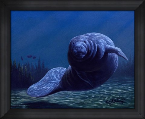 Framed Face To Face Print