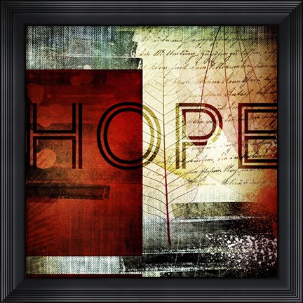 Framed Hope Print