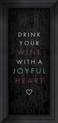 Framed Joyful Heart Print