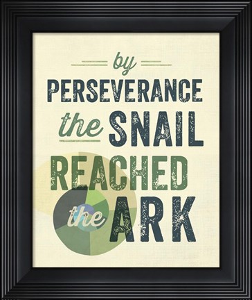 Framed Perseverance Print