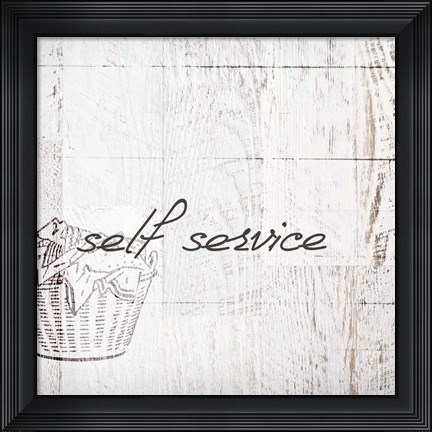 Framed Self Service Print
