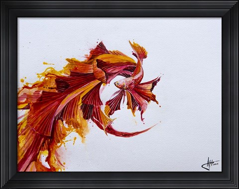 Framed Ignite Print