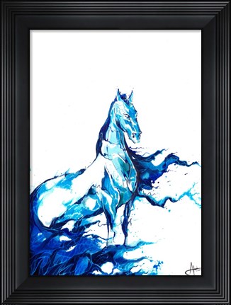 Framed Poseidon Print