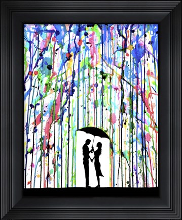 Framed Pour Deux Print