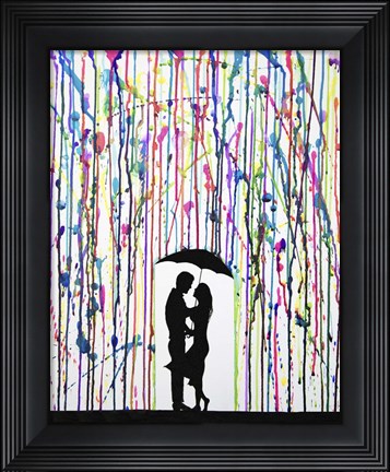 Framed Precipice Print