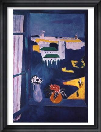 Framed Window at Tangiers Print