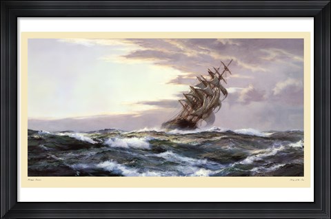 Framed Glory of the Seas Print