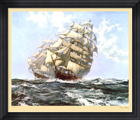 Framed &#39;Ariel&#39; and &#39;Taeping&#39; Print