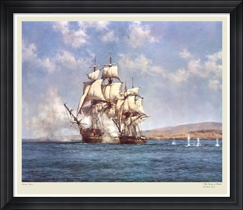 Framed Smoke of Battle Print
