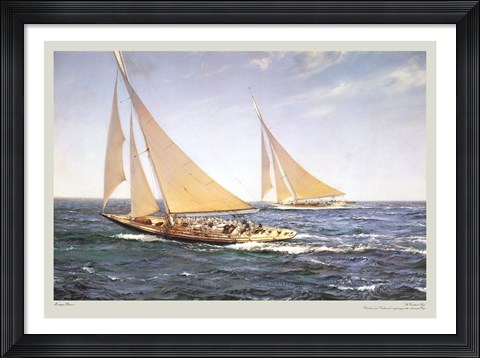 Framed Greatest Race Print