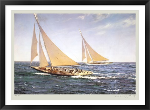 Framed Greatest Race Print