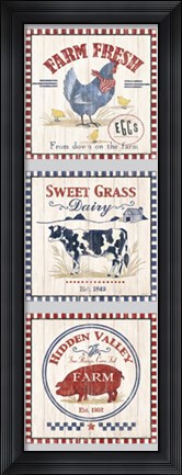 Framed Farm Fresh Print