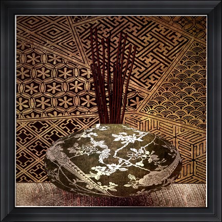 Framed Simplicity I Print