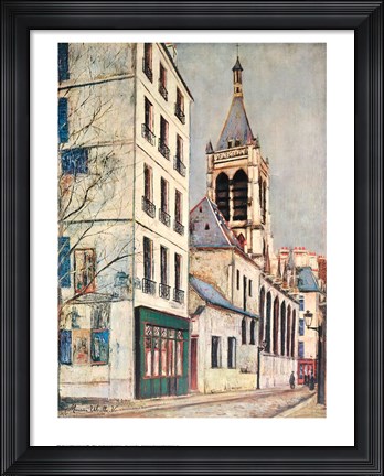 Framed Church-St. Severin Print