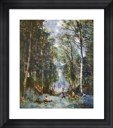 Framed La Bacchanale Print