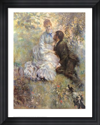 Framed Idylle (Lovers) Print