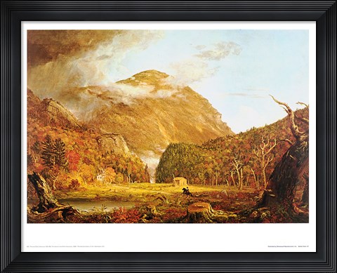 Framed Notch of the White Mountains Print