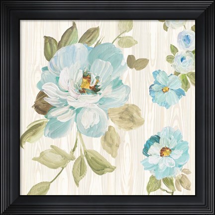 Framed Driftwood Garden VIII Print