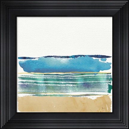 Framed By the Sea I Print