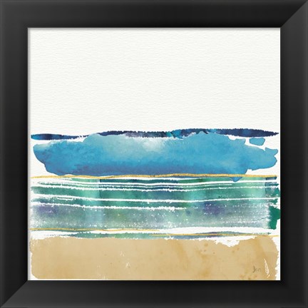 Framed By the Sea I Print