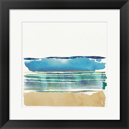 Framed By the Sea I Print