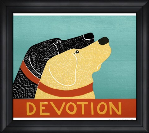 Framed Devotion Print