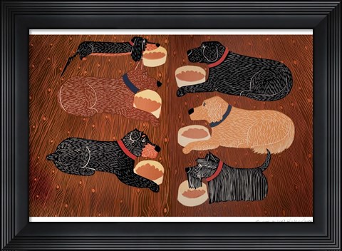 Framed Dinner Time Print
