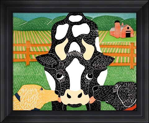 Framed Bessie Print