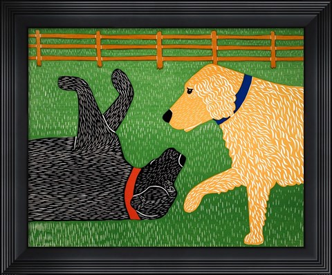 Framed Come on Sally Print