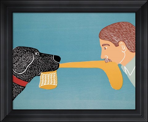 Framed Dogs Bring Out Your Inner Child Print