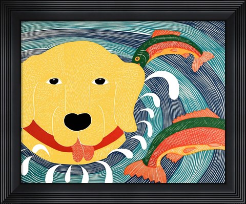 Framed Fish are Jumping 1 Print
