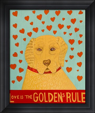 Framed Golden Rule 1 Print