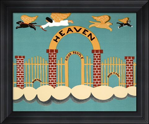 Framed Heaven Print