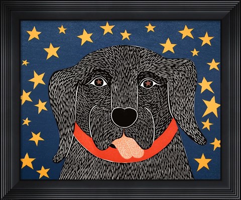 Framed I See Stars Print