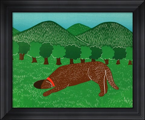 Framed Into Thin Air Choc Print