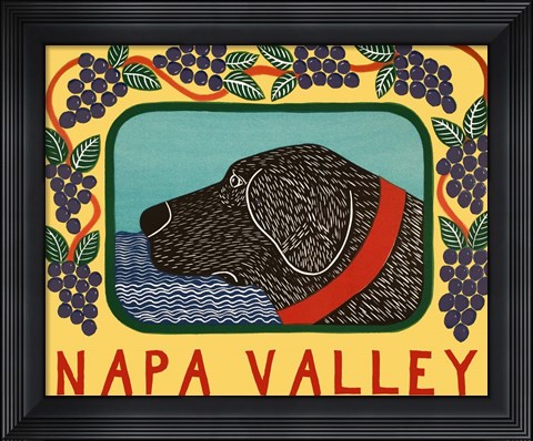 Framed Napa Valley Print