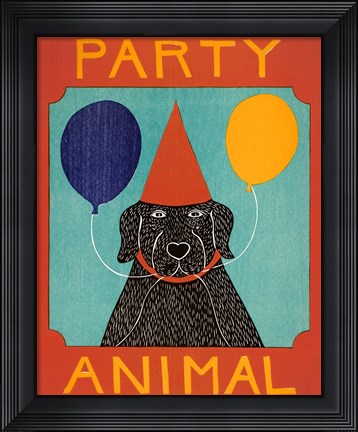 Framed Party Animal Print