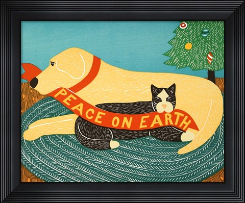 Framed Peace On Earth Print