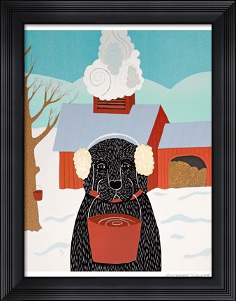 Framed Sugaring Print