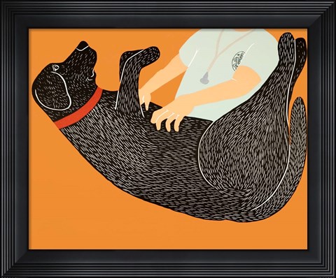 Framed Vet Exam Print
