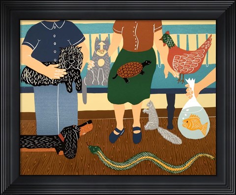 Framed Waiting Room Print